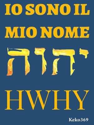 cover image of IO SONO IL MIO NOME